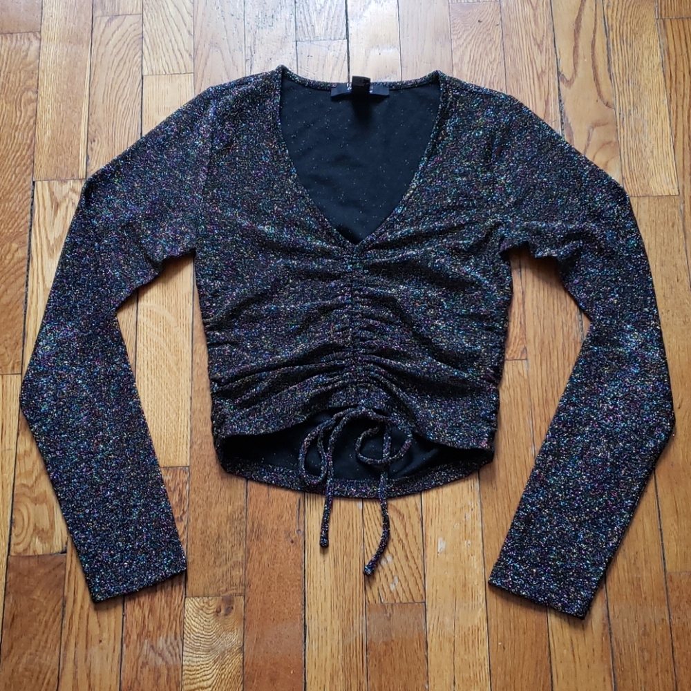 Sexy shimmery top